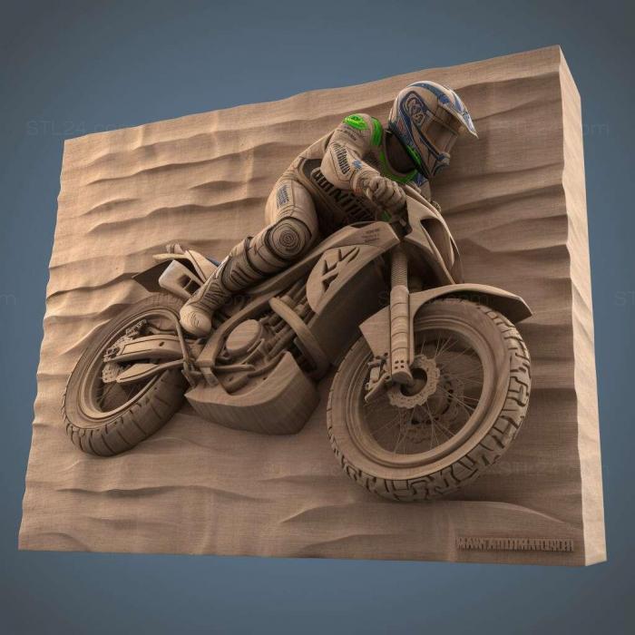 Games (MotoGP 19 1, GAMES_25441) 3D models for cnc